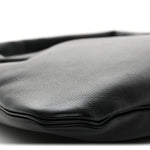 Grained Calfskin Small Everyday Shoulder Bag Black