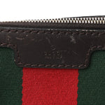 Monogram Selleria Calfskin Vintage Web Medium Boston Beige Ebony Cocoa