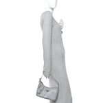 Re-Nylon Saffiano Mini Re-Edition 2005 Bag Cloudy