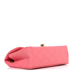 Aged Calfskin Quilted 2.55 Reissue Mini Flap Pink