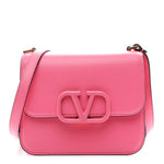 Smooth Calfskin Small VSling Shoulder Bag Pink