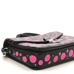 LV x YK Empreinte Monogram Giant Pochette Metis Black Fuchsia