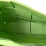 Lambskin Maxi Intrecciato Cassette Crossbody Bag Pistachio