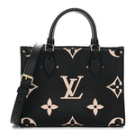 Empreinte Monogram Giant Onthego PM Black Beige