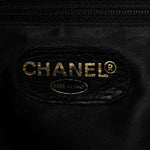 Suede CC Drawstring Backpack Black
