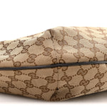Monogram Medium Half Moon Hobo Dark Brown