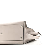 Vitello Seta Plexiglass Granite Large Peekaboo Iconic Satchel Polvere