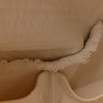 Nappa Intrecciato Canvas Fringe Maltinto Tote White