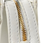 Caviar Quilted Shoulder Bag White