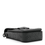 Taurillon Monogram S Lock Wearable Wallet Black