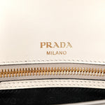Saffiano Flap Shoulder Bag Talco