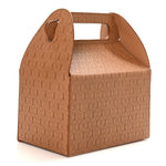 Calfskin Monogram Take Away Box Dusty Vintage Brown Gold
