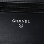 Glazed Aged Calfskin Reissue Wallet On Chain WOC So Black