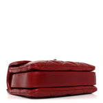 Lambskin Quilted Mini Chanel 3 Flap Red