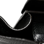 Drummed Calfskin Micro Luggage Black