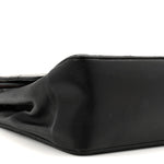 Lambskin Quilted Medium Double Flap Bijoux Chain Black
