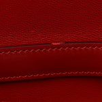 Box Calfskin Medium Classic Box Flap Bag Dark Brick