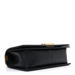 Caviar Quilted Medium Boy Flap Black