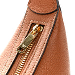 Supple Calfskin Small Triomphe Heloise Shoulder Bag Tan