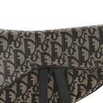Monogram Saddle Bag Black