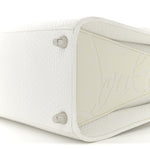 Calfskin Lizard Embossed Medium Paloma White