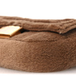 Mink Shiny Nappa Nano Baguette Charm Naturale Oro Soft