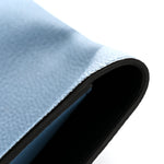 Calfskin Skull Envelope Clutch Blue