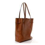 Tumbled Buffalo Voyou Medium North South Tote Soft Tan