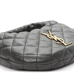 Lambskin Quilted Icarino Bag Urban Grey