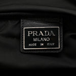Tessuto Nylon Saffiano Viaggio Duffle Black