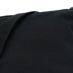 Nylon Slouchy Banana Two Bag Black