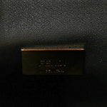 Vitello Tahiti Burro Medium Peekaboo Iconic Essentially Satchel Tortora Black