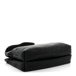 Grained Calfskin Duo Bag Black