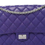 Lambskin Quilted 2.55 Reissue 226 Flap Purple