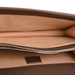 GG Supreme Monogram Textured Dollar Calfskin Top Handle Dionysus Shoulder Bag Beige Ebony New Acero