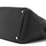 Caviar Quilted Petit Timeless Tote PTT Black
