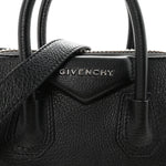 Sugar Goatskin Mini Antigona Black