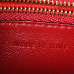 Box Calfskin Small Classic Box Flap Bag Red