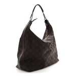Nylon Monogram Hobo Dark Brown