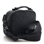 Taurillon Monogram S Lock Messenger Black