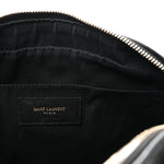 Calfskin Matelasse Monogram Lou Camera Bag Black