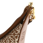 Jacquard Anagram Calfskin Luna Bag Tan Pecan