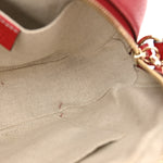 Pebbled Calfskin Small Soho Disco Bag Tabasco Red
