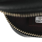 Caviar Quilted Phone Holder Wallet On Chain WOC Black