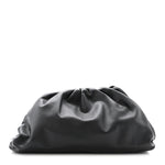 Smooth Butter Calf The Pouch Oversized Clutch Black