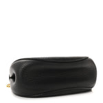 Grained Lambskin Nano Drew Shoulder Bag Black