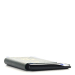 Textured Calfskin Passport Phone Holder Green