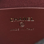 Caviar Quilted Hobo Clutch With Chain  Black