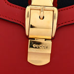 Calfskin Small Sylvie Shoulder Bag Hibiscus Red
