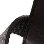 Grained Calfskin Small Slouchy Banana Bag Aubergine